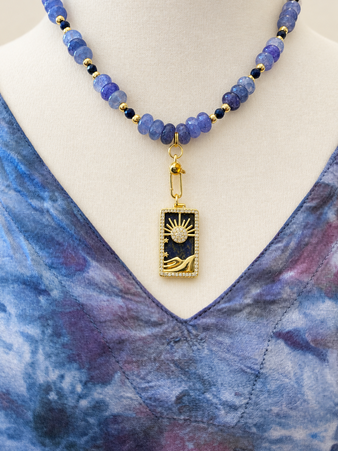Sun and Wave Necklace