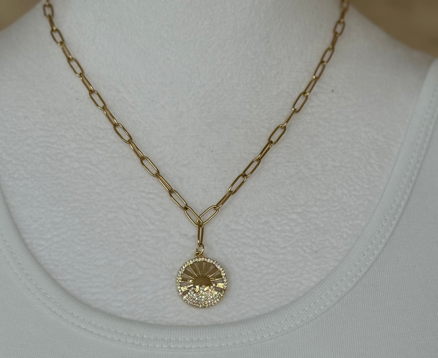 Sun & Wave Necklace