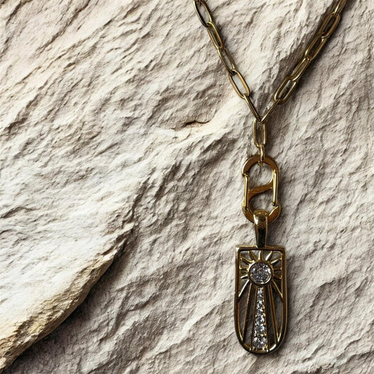 Celestial Sunray Necklace