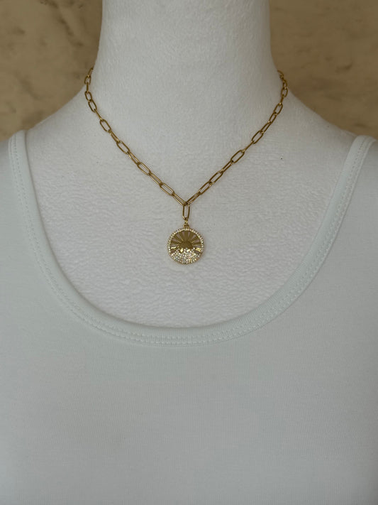 Sun & Wave Necklace