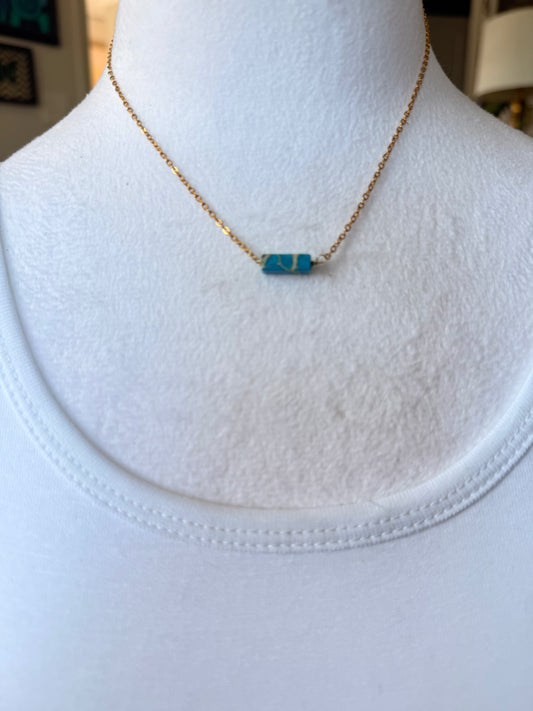 Blue Jasper Necklace